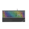Klaviatūra Ibox AURORA K-5 Juoda Grafito QWERTY Qwerty US