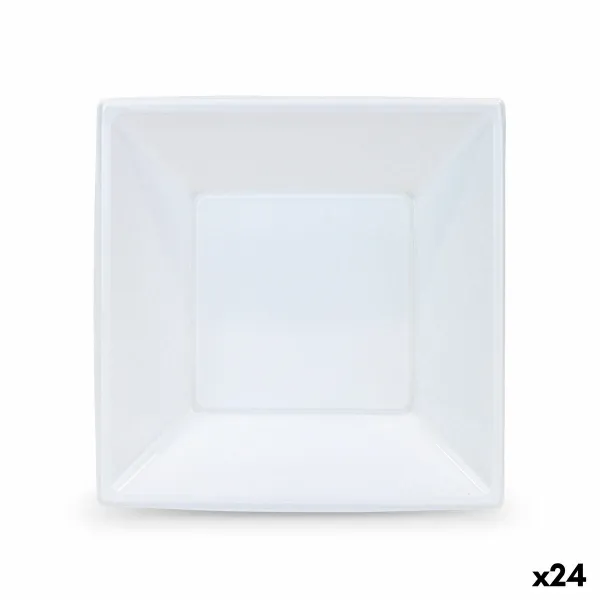 Plokštelių rinkinys Algon Plastmasinis 18 cm 6 Dalys (24 vnt.)