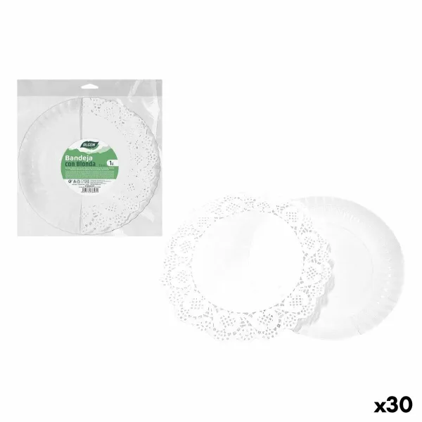 Užkandžių dėklas Algon Apskritas 35 cm (30 vnt.)