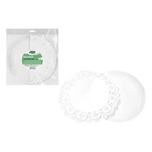 Välipalatarjotin Algon Pyöreä 35 cm (30 osaa)