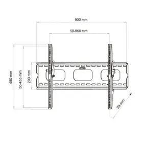 TV-teline RAMT AR-11 70" 42" 100 kg