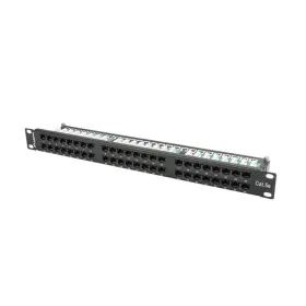 Komutacinė panelė, 48 prievadų, UTP, 6 kat. Lanberg PPU5-1048-B