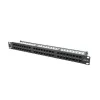 Komutacinė panelė, 48 prievadų, UTP, 6 kat. Lanberg PPU5-1048-B