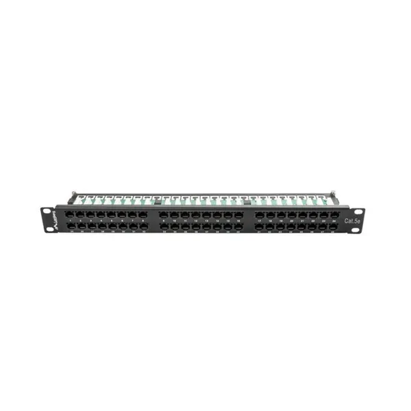 Komutacinė panelė, 48 prievadų, UTP, 6 kat. Lanberg PPU5-1048-B