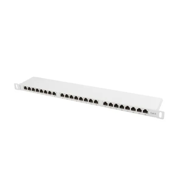 Komutacinė panelė, 24 prievadai, UTP, 5e kat. Lanberg PPS6-0024-S