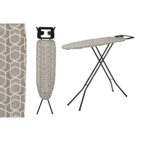 Ironing board Kipit White Grey Metal Cloth (4 Units)