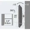 TV Statīvs Techly ICA-LCD 201WH 13" 30" 23 kg