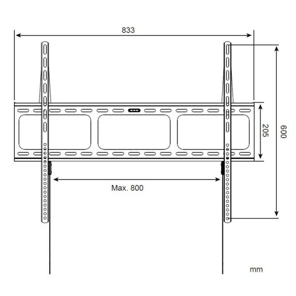 TV Mount Techly ICA-PLB 860 42" 80" 60 Kg