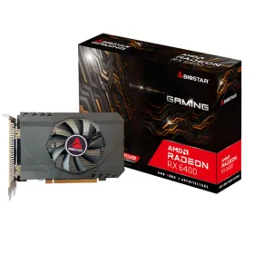 Graafikakaart Biostar VA6406RA46 4 GB GDDR6 AMD Radeon RX 6400