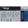 Toiteplokk Akyga AK-B1-700 700 W Juhtmega Külgventilatsioon ATX