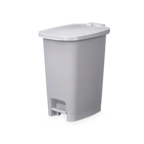 Pedal bin Grey Plastic 25 L (6 Units)