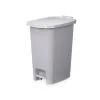 Pedal bin Grey Plastic 25 L (6 Units)