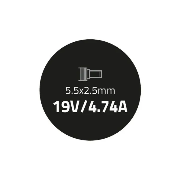 Зарядное устройство для ноутбука Qoltec 50071 90 W