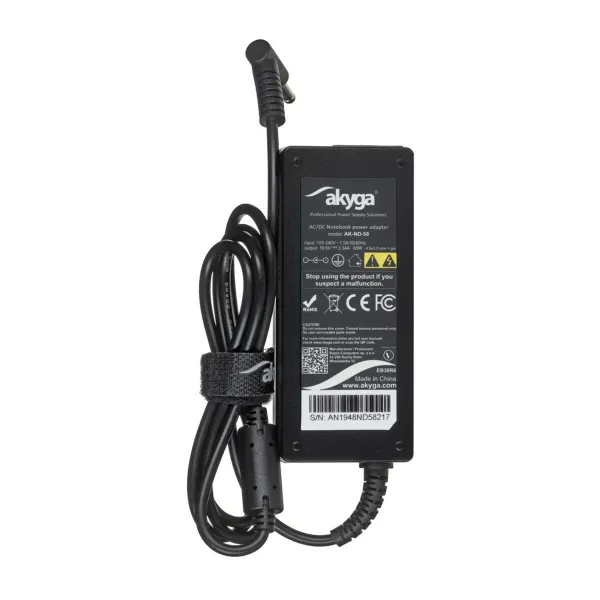 Nešiojamojo kompiuterio įkroviklis Akyga AK-ND-58 65 W