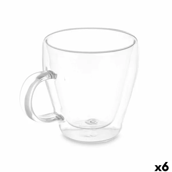 Чашка Vivalto Caurspīdīgs 270 ml (6 gb.)