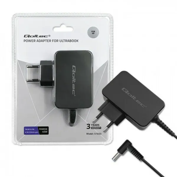 Sülearvuti Laadija Qoltec 51033 45 W