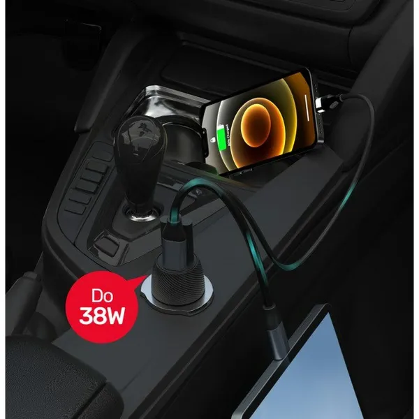 Autolaturi Unitek P1400A 38 W Musta