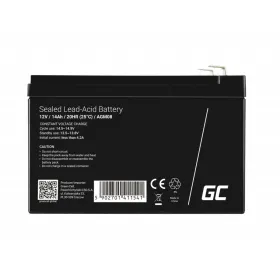 Аккумулятор для Система бесперебойного питания Green Cell AGM08 1400 mAh 12 V