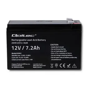Аккумулятор для Система бесперебойного питания Qoltec 53062 7200 mAh 12 V