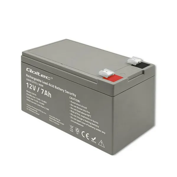 Baterija Nepertraukiamo Maitinimo šaltinio Sistema UPS Qoltec 53076 7 Ah 12 V