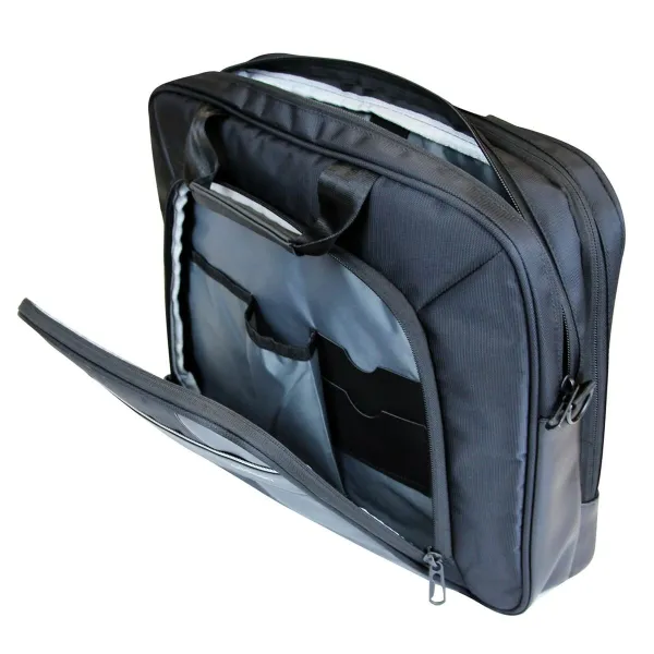 Nešiojamojo kompiuterio dėklas Addison 301014 Juoda Monochrominis 40 x 32 x 9 cm