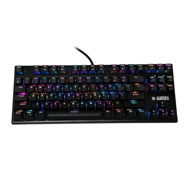 Клавиатура Ibox IKGMK2R Чёрный Разноцветный QWERTY Qwerty US