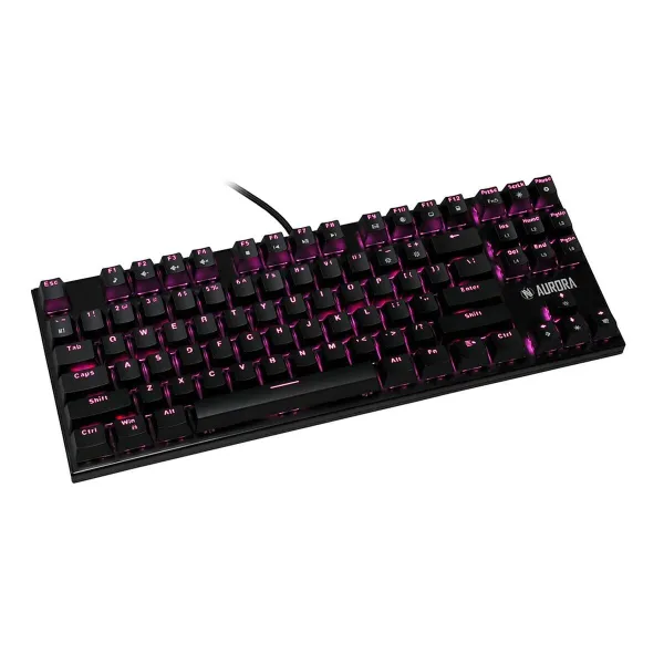Клавиатура Ibox IKGMK2R Чёрный Разноцветный QWERTY Qwerty US