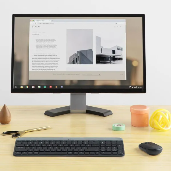 Klaviatuur ja Hiir Logitech MK470 Hall Grafiithall Qwerty US