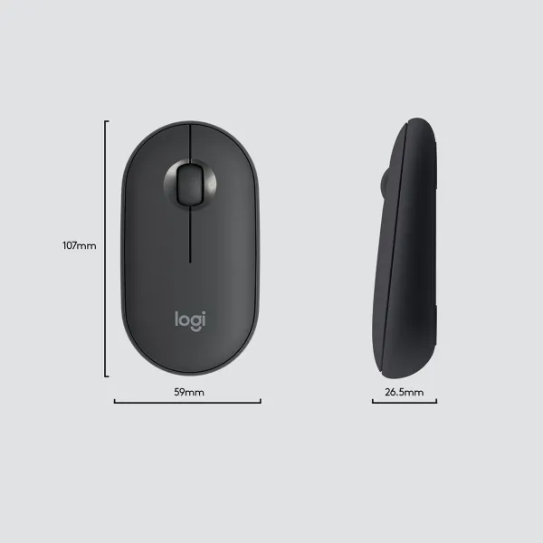 Klaviatuur ja Hiir Logitech MK470 Hall Grafiithall Qwerty US