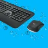 Klaviatuur ja Hiir Logitech 920-008685 Must Qwerty US