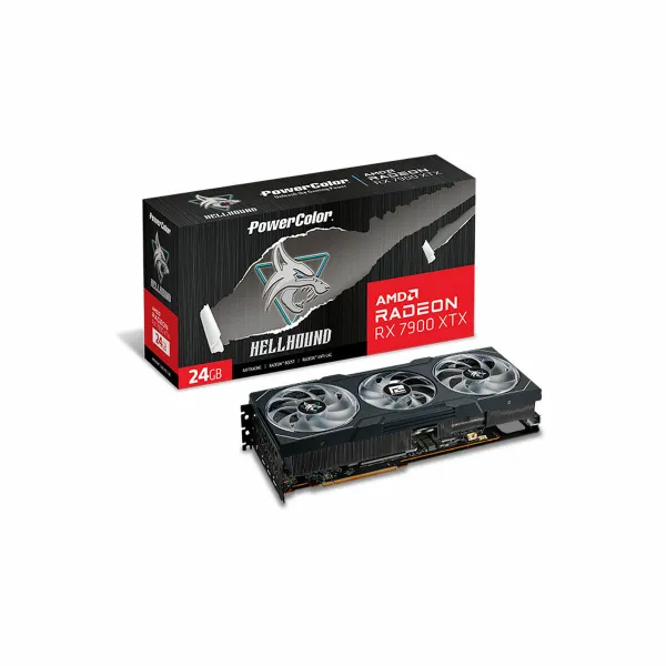 Graphics card Powercolor RX 7900 XTX 24G-L/OC AMD RADEON RX 7900 XTX GDDR6
