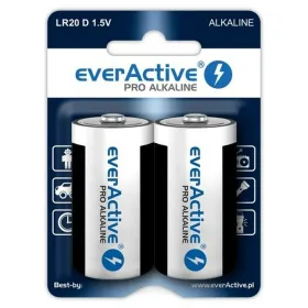Patareid EverActive LR20 1,5 V (2 Ühikut)