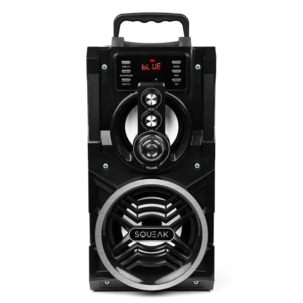 Portatīvie Bezvadu Skaļruņi SQUEAK SQ1000 Melns 20 W