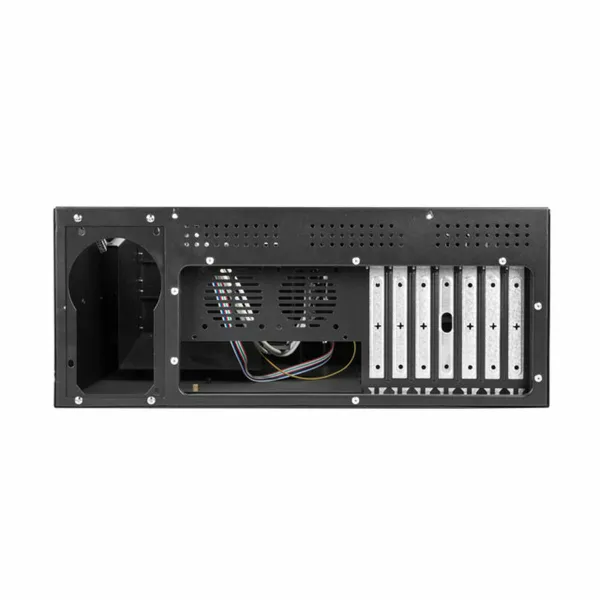 ATX Kārba Lanberg SC01-4504-08B Melns 4U Plaukts