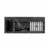 ATX Kārba Lanberg SC01-4504-08B Melns 4U Plaukts
