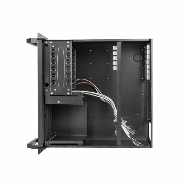 ATX Kārba Lanberg SC01-4504-08B Melns 4U Plaukts