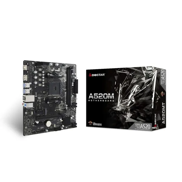 Emolevy Biostar A520MT AMD A520