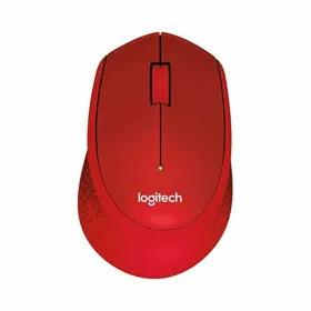 Juhtmevaba Hiir Logitech M330 Silent Plus Punane 1000 dpi