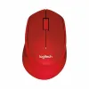 Juhtmevaba Hiir Logitech M330 Silent Plus Punane 1000 dpi