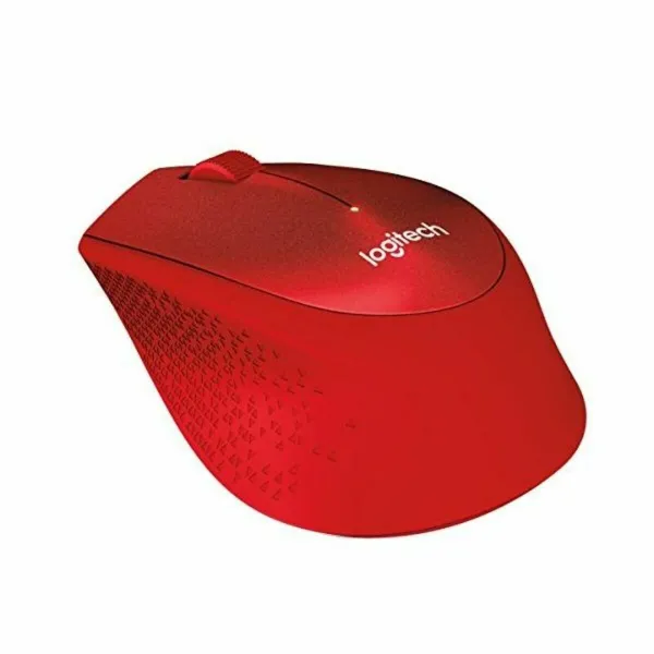 Juhtmevaba Hiir Logitech M330 Silent Plus Punane 1000 dpi