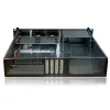 ATX pusiau bokšto tipo korpusas Techly I-CASE IPC-240L Juoda