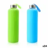 Vandens butelis Bewinner stiklas Silikoninis 600 ml (24 vnt.)