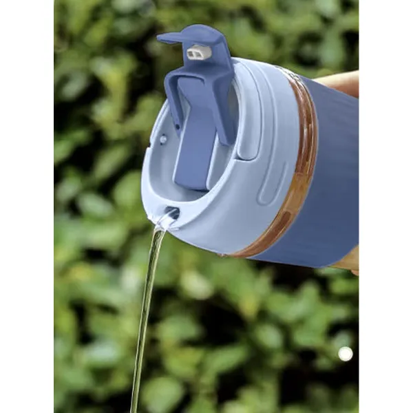Termo-puodelis su dangteliu Bewinner 380 ml (24 vnt.)