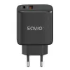 Seinalaadija Savio LA-06/B Must 30 W