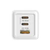 Wall Charger Savio LA-07 White 65 W
