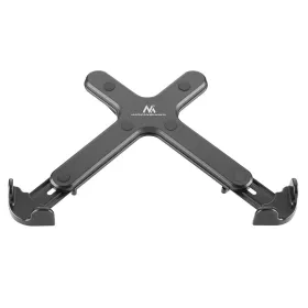 Kirjutuslaud MacLean MC-836 11"-17" Must 59 x 32 x 36 cm
