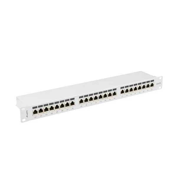 Komutacinė panelė, 24 prievadai, UTP, 5e kat. Lanberg PPSA-1024-S