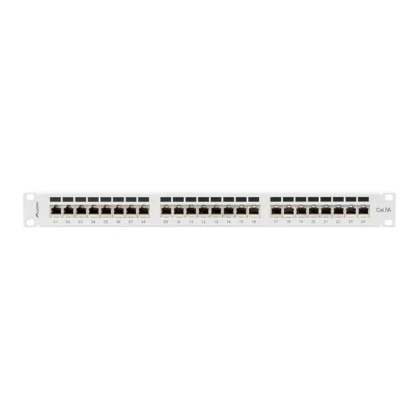 Komutacinė panelė, 24 prievadai, UTP, 5e kat. Lanberg PPSA-1024-S