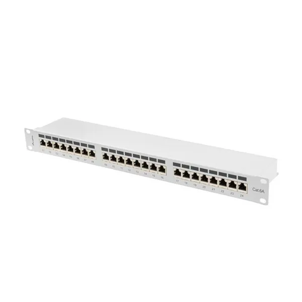 Komutacinė panelė, 24 prievadai, UTP, 5e kat. Lanberg PPSA-1024-S