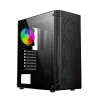 Блок полубашня ATX Galileo GEMBIRD CCC-FC-400X Чёрный Разноцветный
